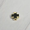 PASADOR CRUZ LISA 7MM ENCH.ORO