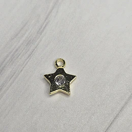 MINI ESTRELLA CIRCÓN 11MM ENCH.ORO