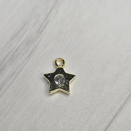 MINI ESTRELLA CIRCÓN 11MM ENCH.ORO