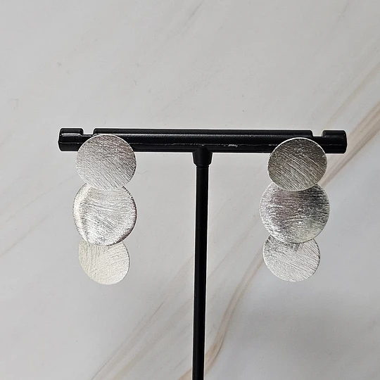 AROS TRIPLE CIRCULAR 31MM ENCH.PLATA