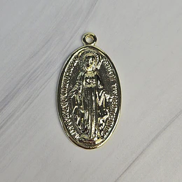 COLGANTE VIRGEN DE LOS RAYOS 33MM ENCH.ORO