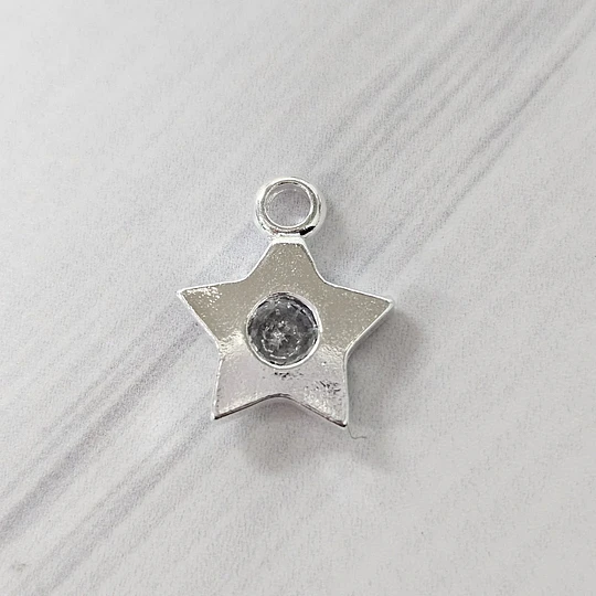 MINI ESTRELLA CIRCÓN 11MM ENCH.PLATA