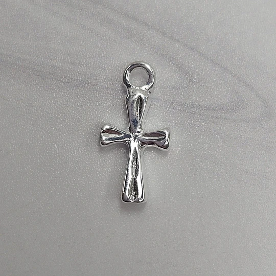 COLGANTE CRUZ 14MM ENCH.PLATA