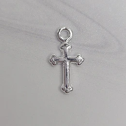 MINI CRUZ 13MM ENCH.PLATA