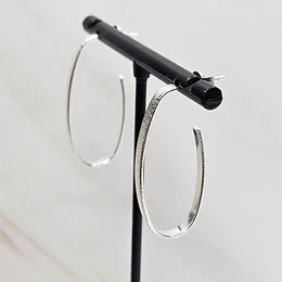 ARGOLLAS PLANAS OVALADAS LIJADAS 35MM ENCH.PLATA