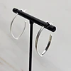 ARGOLLAS PLANAS LIJADAS EN PUNTA 30MM ENCH.PLATA