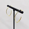 ARGOLLAS PLANAS LIJADAS EN PUNTA 25MM ENCH.ORO