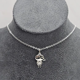COLLAR NIÑO 45CM ENCH.PLATA