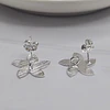 BASE FLOR 5 PUNTAS LIJADA 15MM ENCH.PLATA