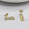 BASE RECTANGULAR LIJADA 20MM ENCH.ORO