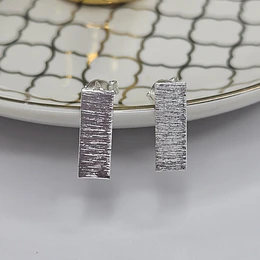 BASE RECTANGULAR LIJADA 20MM ENCH.PLATA