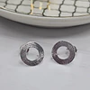 BASE CIRCULAR LIJADA CALADA 12MM ENCH.PLATA