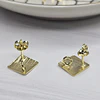 BASE DIAMANTE LIJADA 10MM ENCH.ORO