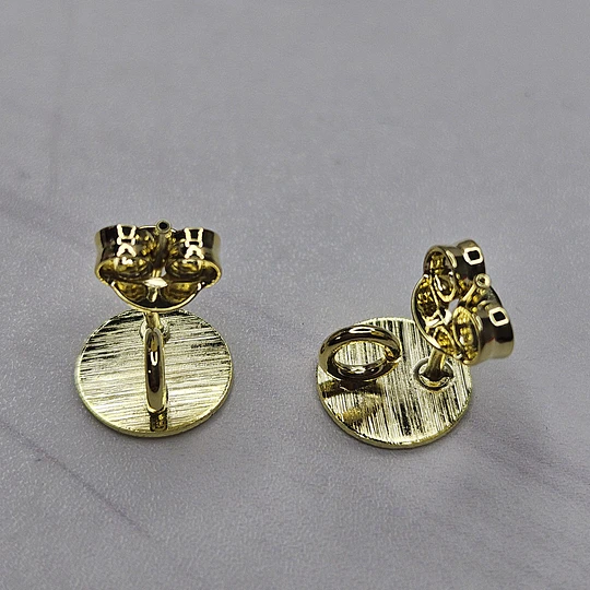 BASE CIRCULAR LIJADA 8MM ENCH.ORO