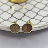 BASE CIRCULAR LIJADA 8MM ENCH.ORO