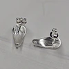 BASE GOTA LIJADA 16MM ENCH.PLATA