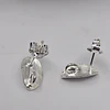 BASE OVALADA 12MM ENCH.PLATA