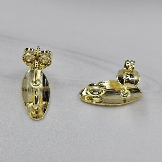 BASE OVALADA ALARGADA 13MM ENCH.ORO