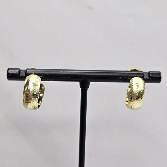 ARGOLLAS PLANA LIJADA 12MM ENCH.ORO