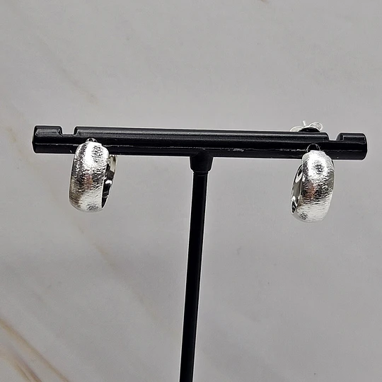 ARGOLLAS PLANA LIJADA 12MM ENCH.PLATA