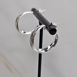ARGOLLAS PLANA LIJADA 19MM ENCH.PLATA