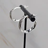 ARGOLLAS PLANA LIJADA 19MM ENCH.PLATA