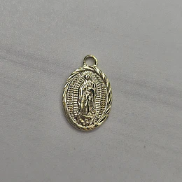COLGANTE MINI VIRGEN GUADALUPE ENCH.ORO