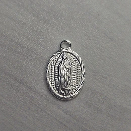 COLGANTE MINI VIRGEN GUADALUPE ENCH.PLATA