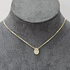 PUNTO DE LUZ GOTA 45CM ENCH.ORO