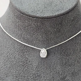 PUNTO DE LUZ GOTA 45CM ENCH.PLATA
