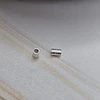 MOSTACILLA TUBO SATINADA 2MM ENCH.PLATA