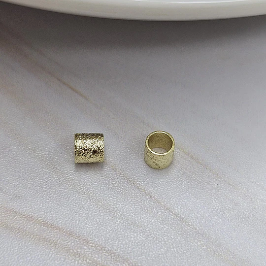 MOSTACILLA CIRCULAR SATINADA 3MM ENCH.ORO