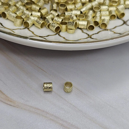 MOSTACILLA CIRCULAR SATINADA 3MM ENCH.ORO