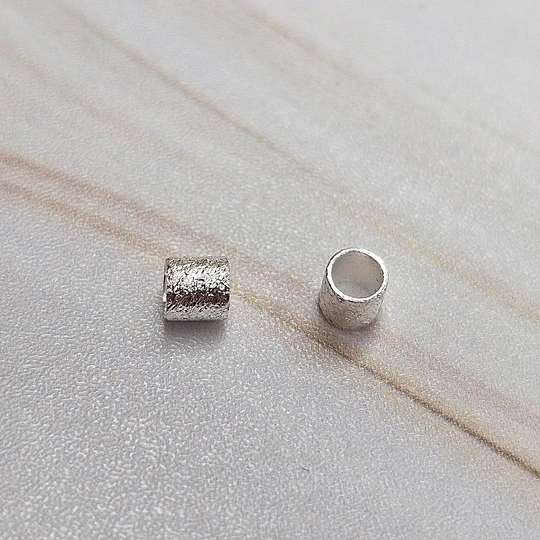 MOSTACILLA CIRCULAR SATINADA 3MM ENCH.PLATA