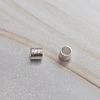 MOSTACILLA CIRCULAR SATINADA 3MM ENCH.PLATA