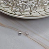 MOSTACILLA CIRCULAR SATINADA 3MM ENCH.PLATA