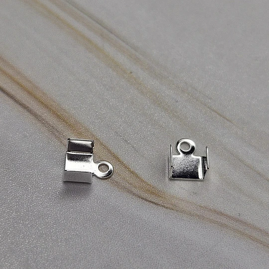 TERMINAL DE APRIETE 7MM ENCH.PLATA