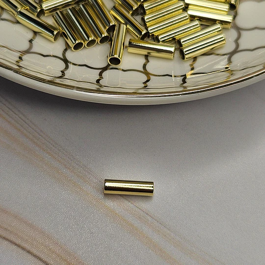 TUBO LISO 10MM GRAMO ENCH.ORO