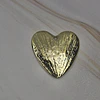 COLGANTE CORAZÓN DETENTE RELIEVES 26MM ENCH.ORO
