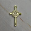 COLGANTE CRUZ SAN BENITO 23MM ENCH.ORO