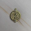 COLGANTE SAN BENITO CIRCÓN 28MM ENCH.ORO