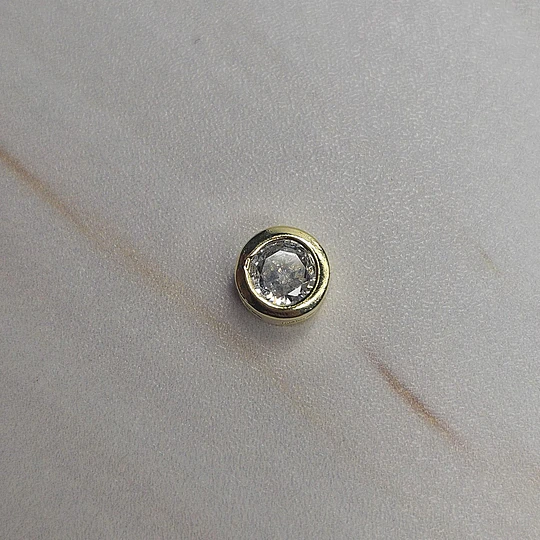 PASADOR PUNTO DE LUZ CIRCULAR 5MM ENCH.ORO