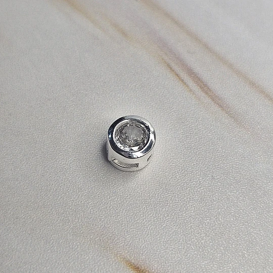 PASADOR PUNTO DE LUZ CIRCULAR 5MM ENCH.PLATA