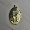 COLGANTE VIRGEN DE LOS RAYOS 30MM ENCH.ORO