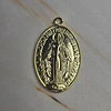 COLGANTE VIRGEN DE LOS RAYOS 30MM ENCH.ORO