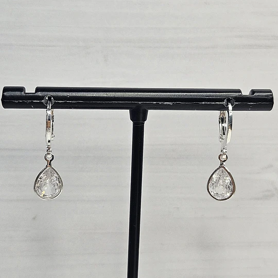 AROS GOTA CIRCÓN 10MM ENCH.PLATA