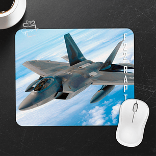 Mouse Pad Avión F-22 Raptor
