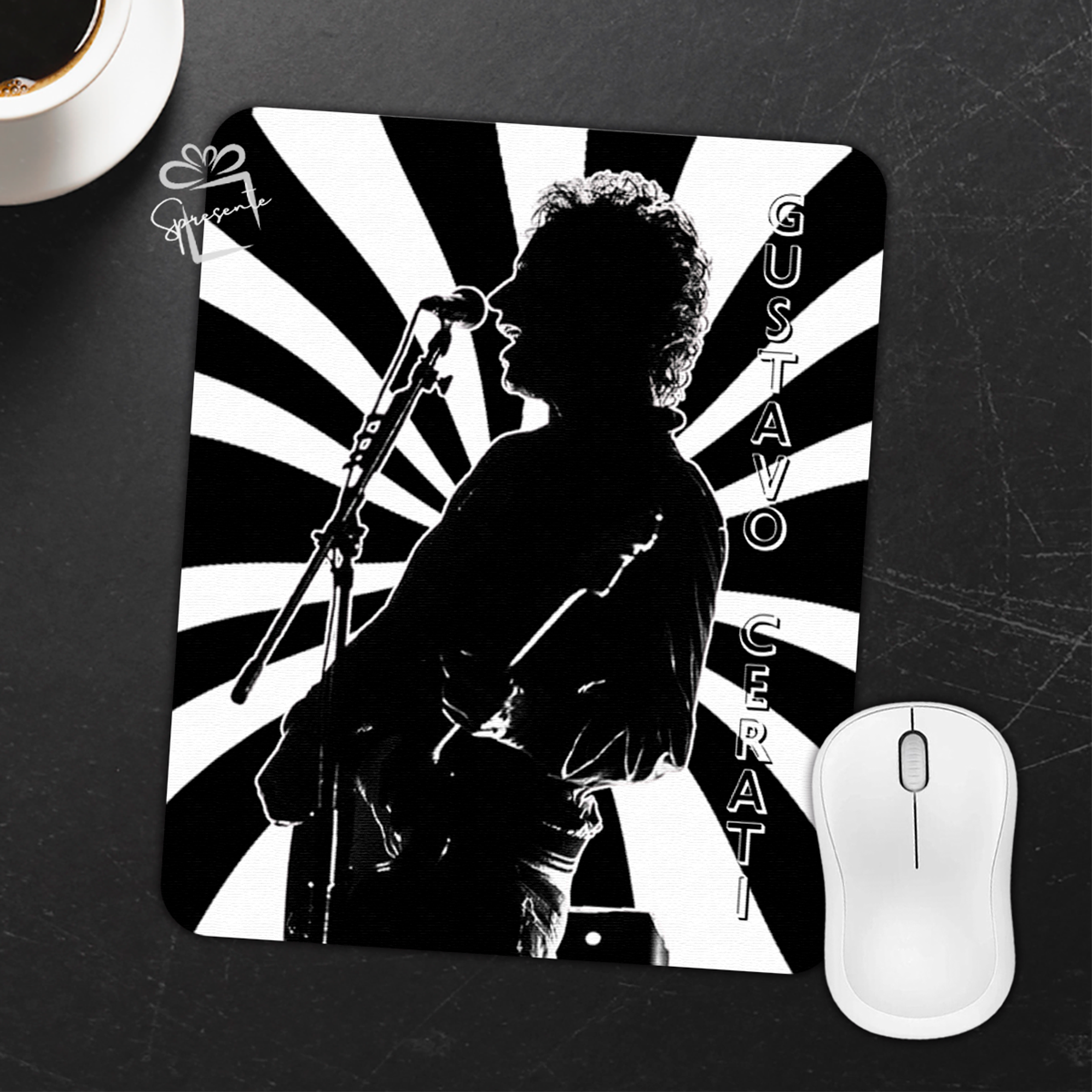 Mouse Pad Gustavo Cerati D1 1