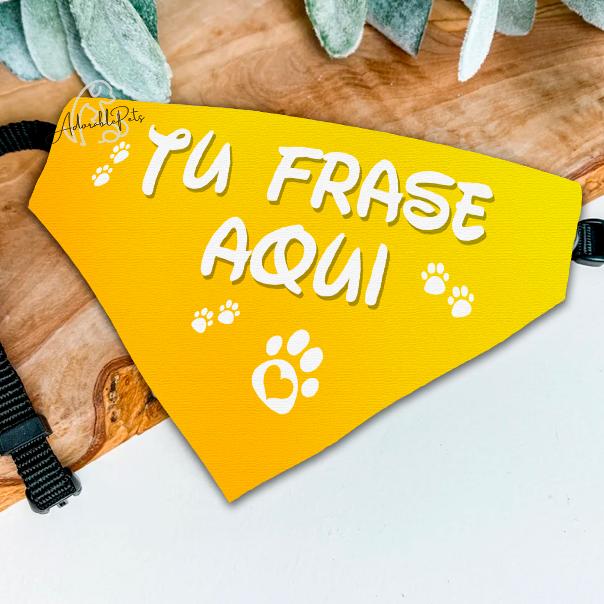 Bandana con Frases Mágicas Personalizada | Mascotas 4