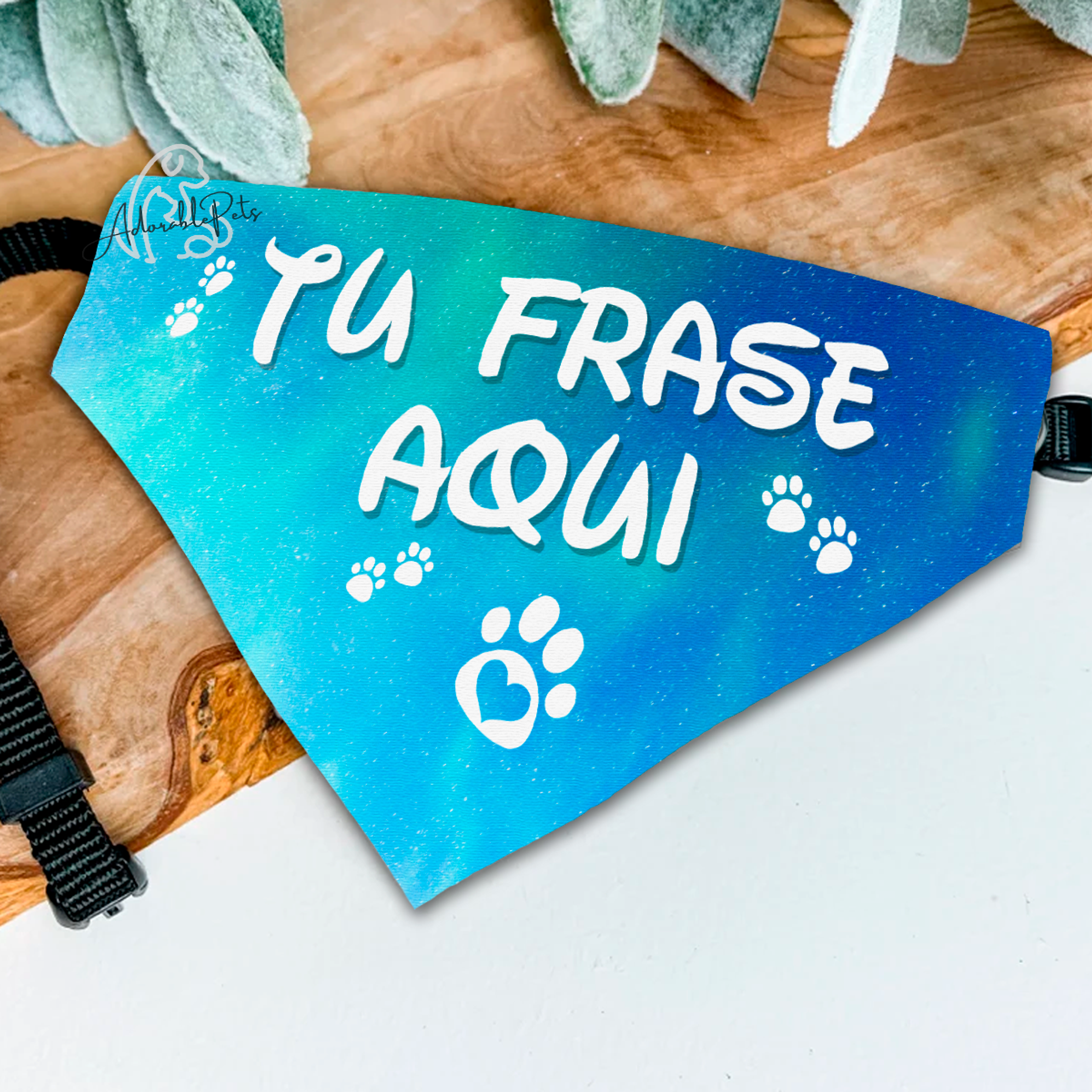 Bandana con Frases Mágicas Personalizada | Mascotas 2